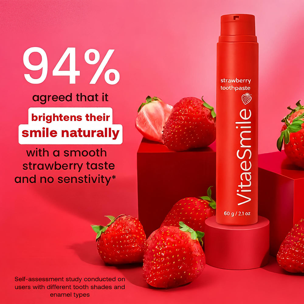 VitaeSmile Jordbær Tandpasta