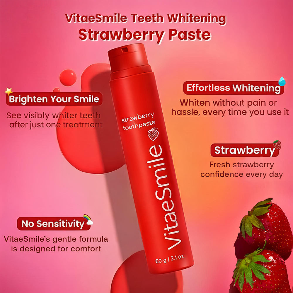 VitaeSmile Jordbær Tandpasta